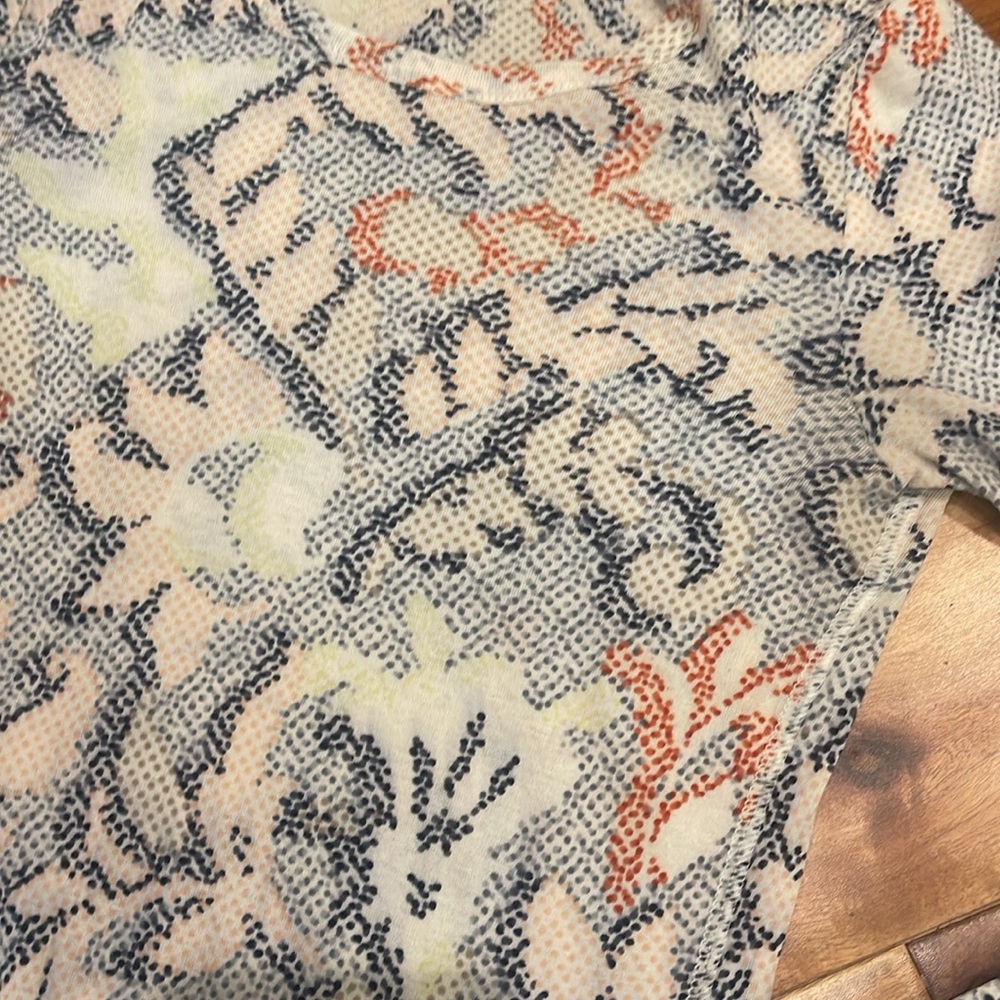 🥰 EUC Tory Burch womens t-shirt size XS - Picture 5 of 7